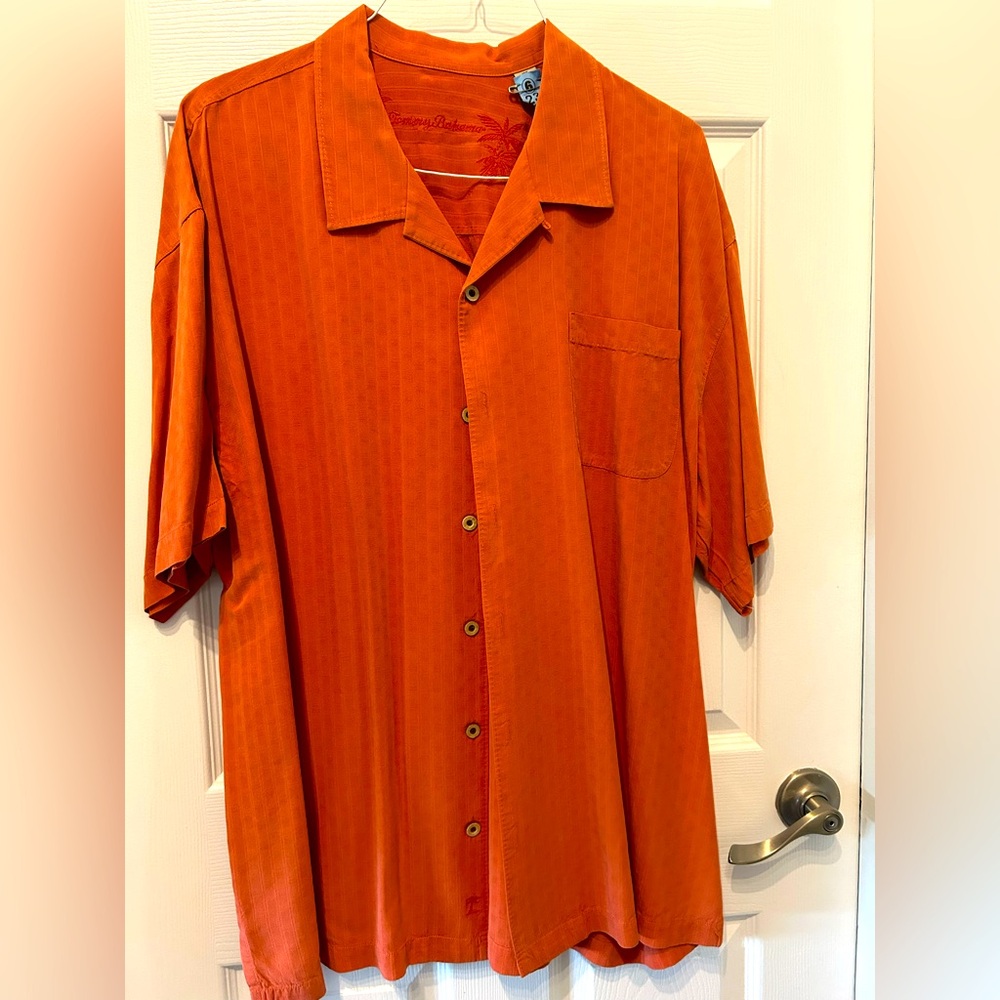 Tommy Bahama button down shirt in like new condition- size 2XL